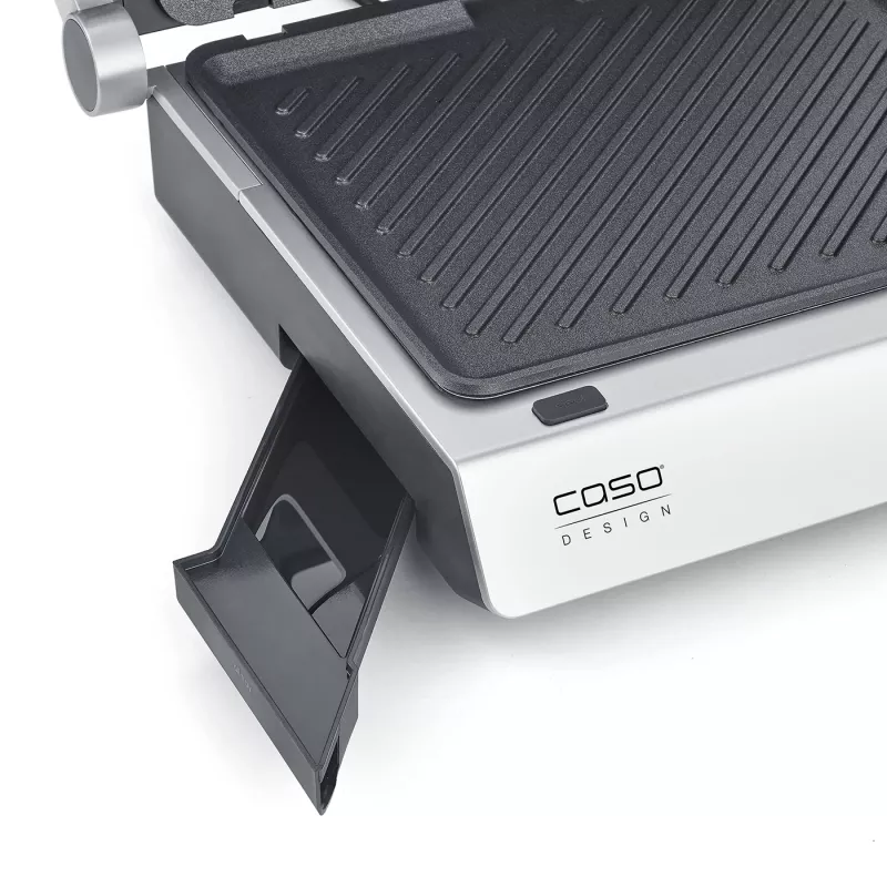 Caso kaksipuolinen kontaktigrilli | SteakChef | kontaktigrilli | 2000 W | ruostumaton teräs