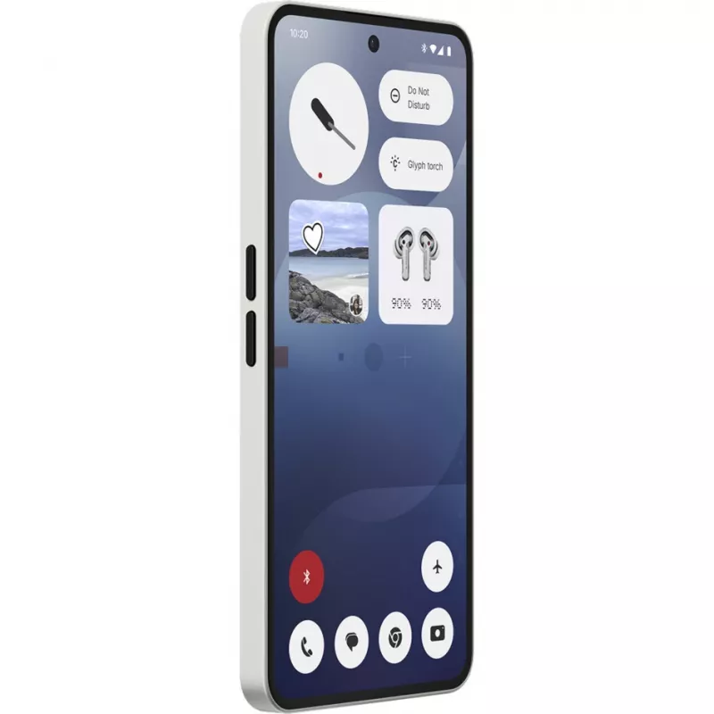 Nothing Phone (3a) 17,2 cm (6,77 inch) Dual SIM Android 15 5G USB Type-C 12 GB 256 GB 5000 mAh valkoinen