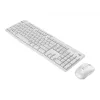Logitech MK295 Silent - näppäimistö-hiiri-sarja - langaton - 2,4 GHz - italialainen - cremevalkoinen