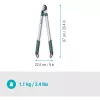 Gardena EasyCut L -oksasakset harmaa/turkoosi 50 cm (12031-88)