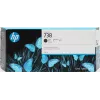 HP 738 300 ml musta DesignJet mustepatruuna