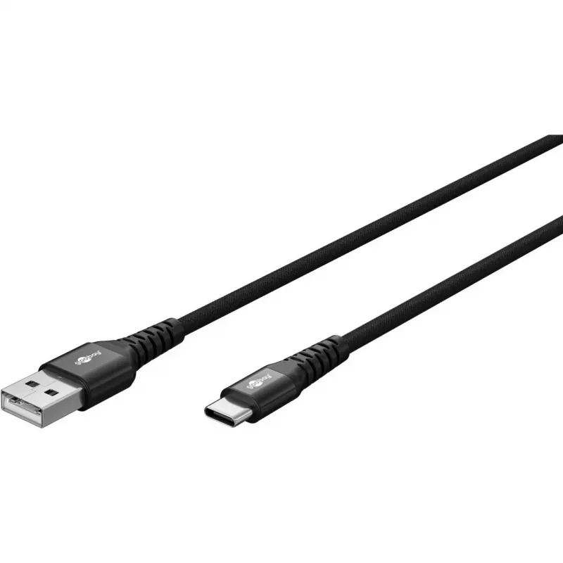 Goobay 74528 USB-kaapeli musta