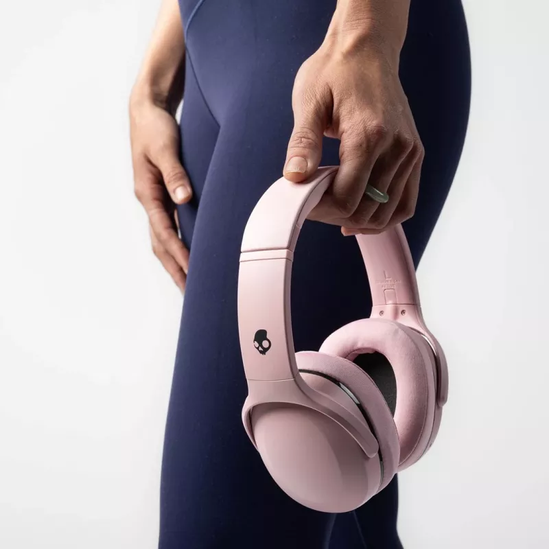 Skullcandy Crusher 540 Active Over-Ear vaaleanpunainen kuulokkeet