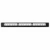Patch-paneeli 1U LANBERG PPKS-1124-B, 24 porttia, 1U, ABS, musta, 482,6×44,5×154 mm