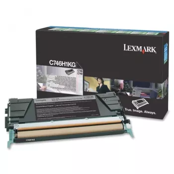 Värikasetti Lexmark C746H1KG musta 10000 sivua