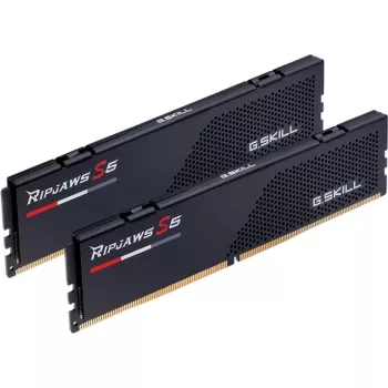 DIMM 48 GB DDR5-6000 (2x 24 GB) dual-sarja, työmuisti musta, F5-6000J4048F24GX2-RS5K, Ripjaws S5, INTEL XMP