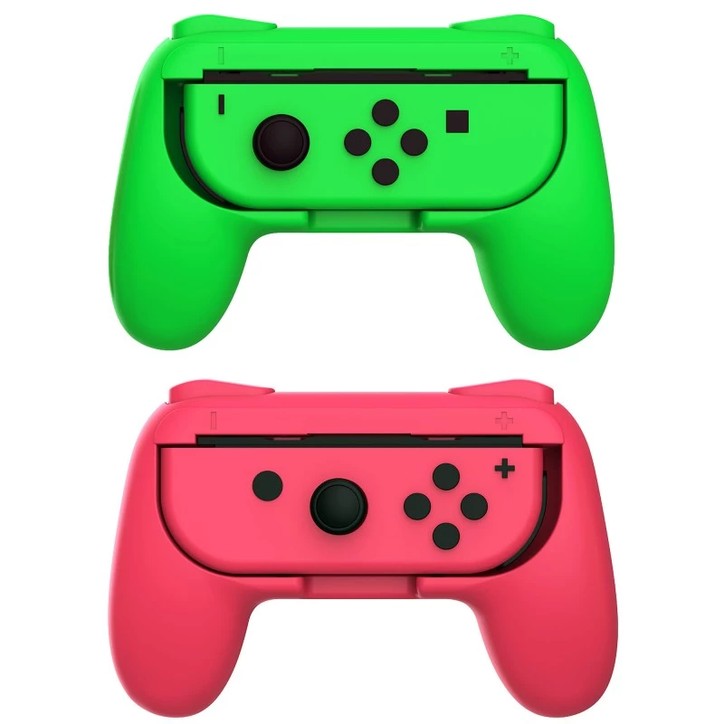 Ohjaimen kahva SUBSONIC SA5490-1 pinkki/vihreä Nintendo Switchille
