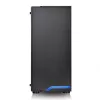 Thermaltake H100 TG MIDI Tower musta