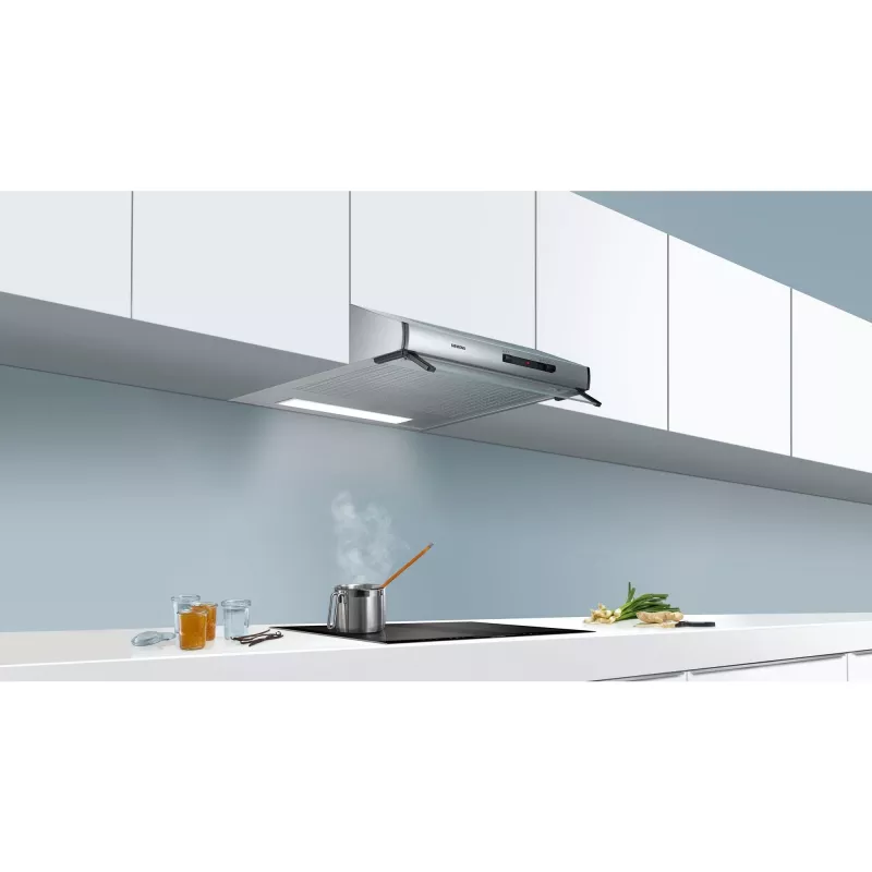 Siemens iQ100 LU62LFA51 liesituuletin, muovisuodatin, melutaso: E