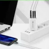 everActive SQ-655Q 65W -pikalaturi, 1×USB-A + 2×USB-C