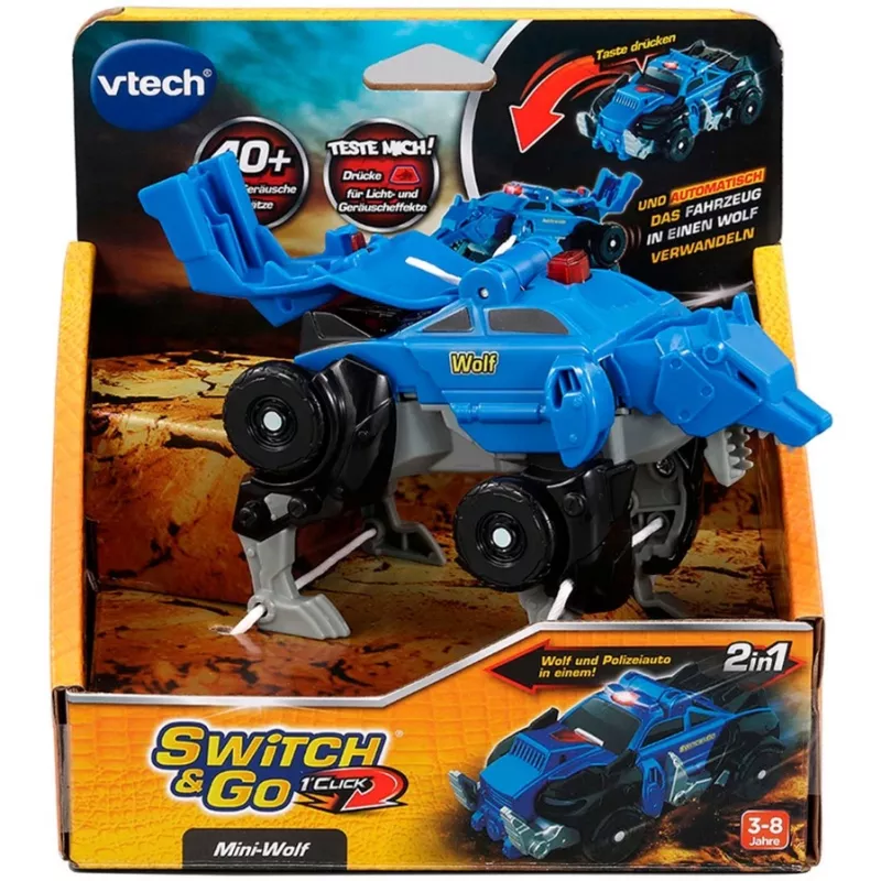 Switch & Go Dinos - OneClick-minisusi, leikkihahmo