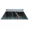 Inter-Tech 3U-30248 -rack musta, ruostumaton teräs