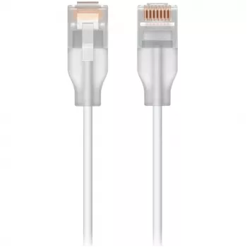Ubiquiti UACC-Cable-Patch-EL-0.15M-W verkkokaapeli läpikuultava, valkoinen Cat6