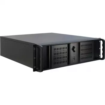 Inter-Tech 3U-3098-S rack musta