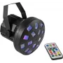 LED-tehostevalo EUROLITE Mini Z-20 USB — 7 väriä, kompakti USB-käyttöinen lavavalo