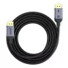 UNITEK C1628GY01-3M DisplayPort-kaapeli musta, harmaa