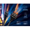 Tracer 47486 USB A - Lightning M/M 1m kaapeli punainen