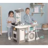 Smoby 311050 leikkikeittiö pyykkiosalla ja tarvikkeilla