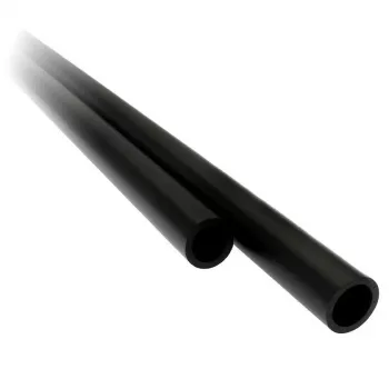 XSPC PETG jäykkä putkisarja 14/10 mm, 2x 500 mm, satiinimusta