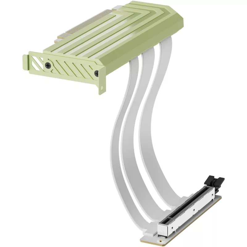 PCIe 5.0 Hyper Riser HYTE, 20 cm, vihreä/valkoinen (ACC-HYTE-PCIE50-MM)
