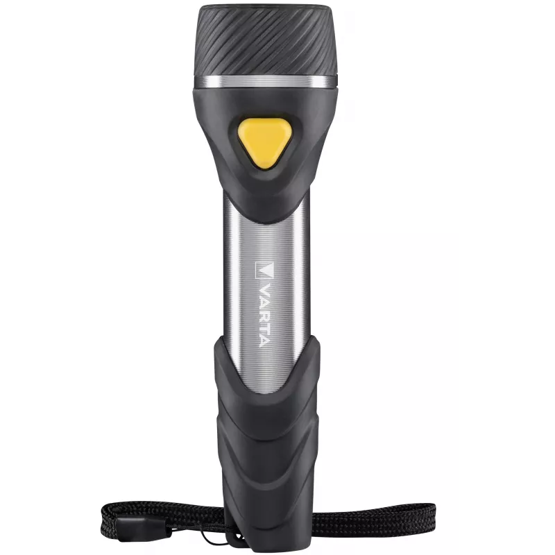 Käsitaskulamppu Varta Day Light Multi LED F20 musta hopea keltainen