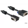 SVGA-kaapeli DeLOCK 83173 2m VGA D-Sub musta