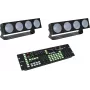 LED-valosetti EUROLITE CBB-4 DMX-ohjain RGB, ohjain RGB-LED-valaisimille