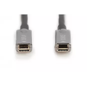 DIGITUS USB-C AOC AV-liitäntäkaapeli 10m 4