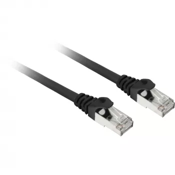 Verkkokaapeli Sharkoon patch SFTP RJ-45 Cat.7a 50 cm musta
