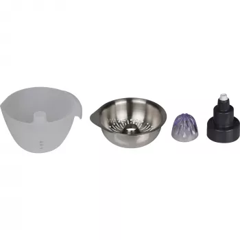 Kenwood AT312 sitruspuristinlisäosa – 0,6 L, hopea/valkoinen