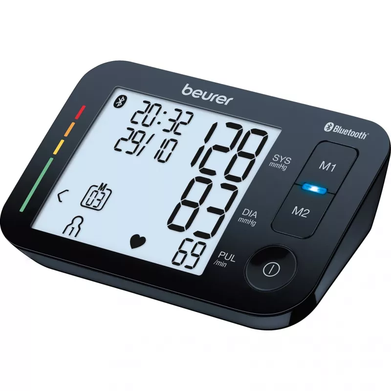 Beurer BM 54 olkavarren verenpainemittari, Bluetooth, musta