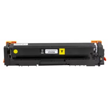 Yhteensopiva Static-Control HP-kasetti nro 203A keltainen 1,4K (CF542A) uusi siru