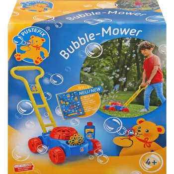 Bubble-Mower ruohonleikkuri, saippuakuplat sininen/punainen