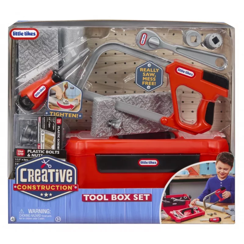 Little Tikes Creative Construction lelutyökalupakkisarja