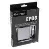 SilverStone SST-EP08C - USB 3.1 Type-C -adapteri HDMI/USB Type-C/USB Type-A - hopea