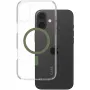 PanzerGlass CARE Urban Combat läpinäkyvä kotelo vihreällä MagSafe iPhone 16 Plus