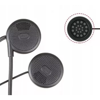 Headset FREEDCONN L1M moottoripyörän puhelinjärjestelmä musta