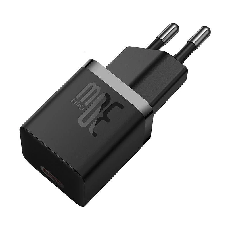 Baseus P10110902113-01 USB-C GaN5 mini 30W virtalähde musta
