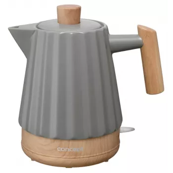 Concept RK0092 keraaminen vedenkeitin 1,5 l tummanharmaa
