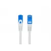 LANBERG Cat6a S/FTP Ethernet-kaapeli PCF6A-10CC-1000-S, 10 m, harmaa, CCA, 500 MHz, RJ-45