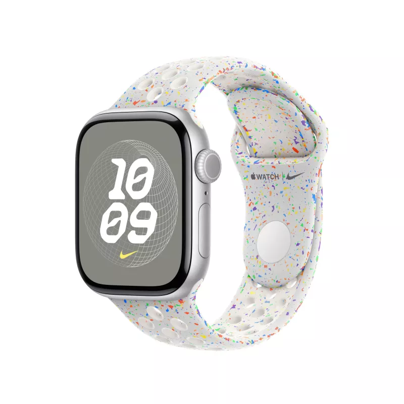 Apple MC1V4ZM/A älykellon ranneke platina fluoroelastomeeri