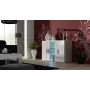 Cama Sideboard 120 cm SOHO S7 Sonoma-tammi/valkoinen kiiltävä