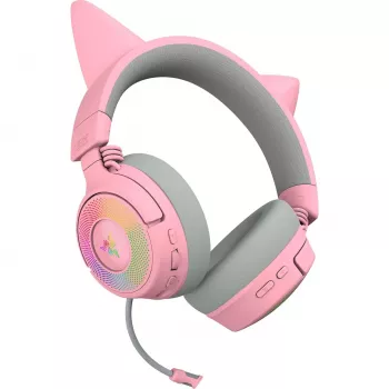 Razer Kraken Kitty V3 Pro - Quartz kuulokkeet langallinen & langaton panta peli USB Type-A Bluetooth roosa