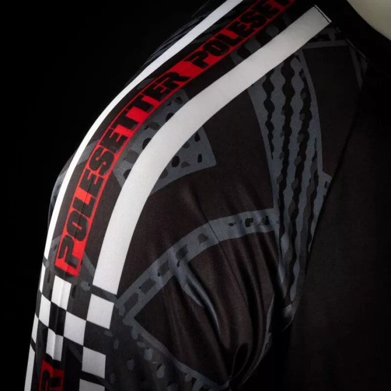 Polesetter ONE Simracing-paita punainen - S