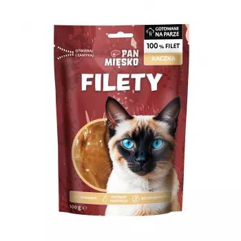 Kissanherkku Pan Mięsko ankkafileet 100 g