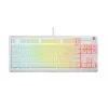 Näppäimistö SteelSeries Apex 3 TKL US, valkoinen