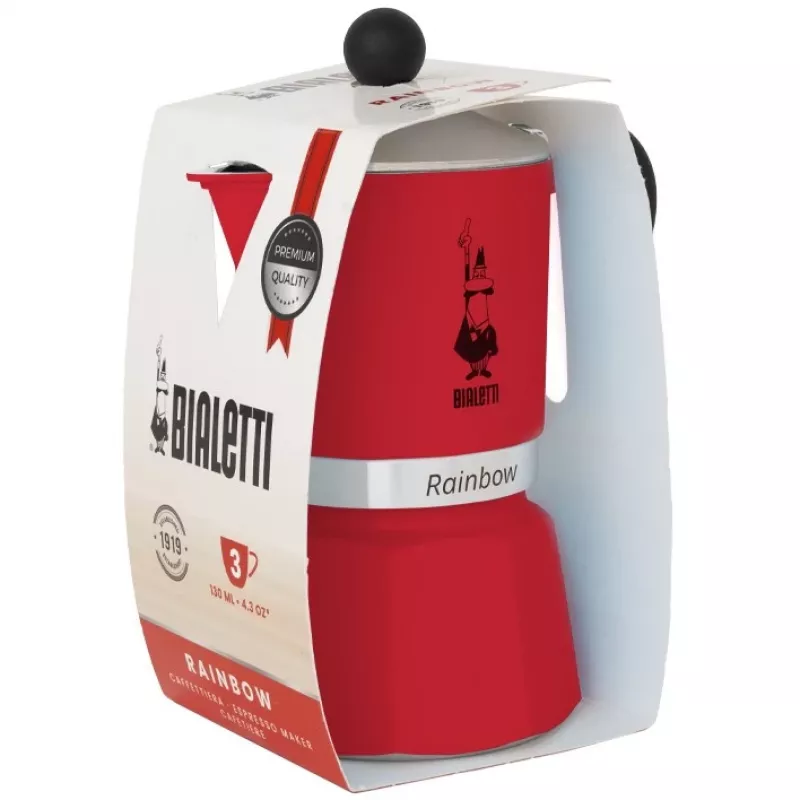 Bialetti RAINBOW 3TZ punainen