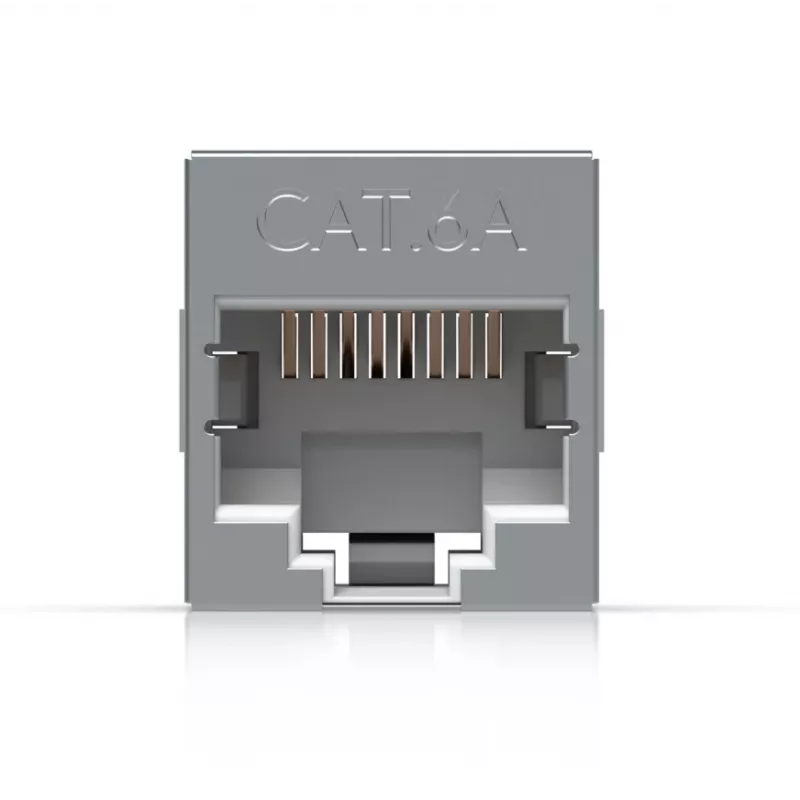 Inline-RJ45-liitin UBIQUITI UACC-RJ45-COUPLER-C6A kompakti – RJ45-Cat6A-inline-liitin