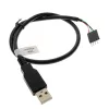 USB-kaapeli Akasa 0,4 m USB A musta