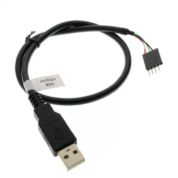 USB-kaapeli Akasa 0,4 m USB A musta